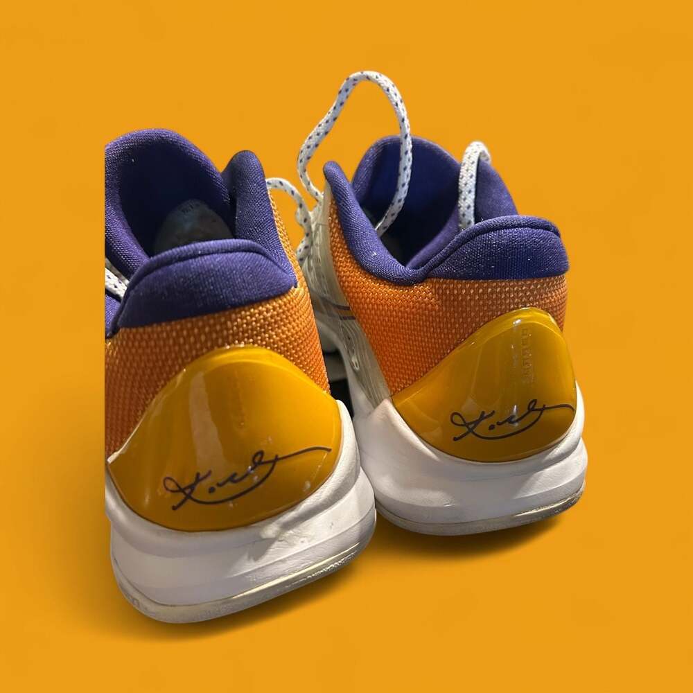 Nike Zoom Kobe 5 V Del Sol Lakers Home (GS) 2009 - Picture 4 of 9